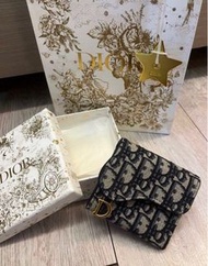 Dior Saddle Lotus 錢包