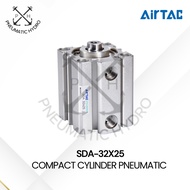 Compact CYLINDER PNEUMATIC AIRTAC SDA-32X25 (INNER DRAT)