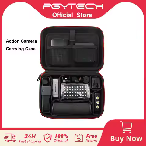 PGYTECH OSMO Action Camera Carrying Case Waterproof Portable Bag Storage Box Compatible For DJI Osmo
