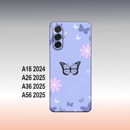 Samsung A16 Softcase A26/ A36/ A56/ A76/ - Flexible Black Silicone Phone Cover Casing