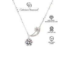 Dây chuyền nữ kim cương Moissanite 0.8 Carat Caterina Diamond Heart Necklace DN019WH