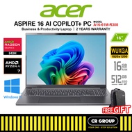 Acer Aspire 16 A16-61M-R308 - AMD Ryzen AI 7 350- AMD Radeon 840M - 16GB RAM - 512GB SSD (2Yrs Acer 