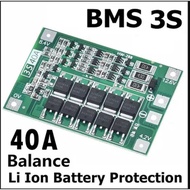 PS - 18650 BMS 3S 40A 12.6V Lithium Battery Protection Charger Module 12.6V 16.8V Li-IonBalance