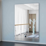 Full-Length Mirror Large Frameless Flexible Mirror for Dance Studio Stretching Home Gym Easy to Inst