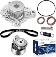 Engine Timing Belt Kit with Water Pump Tensioner, Compatible with 2001 2002 2003 2004 2005 Honda Civ