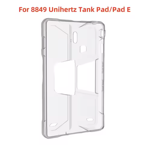 High Quality Silica Gel Silicone Tansparent Cover For Unihertz Tank Pad 8849 Tablet Case For Tank Pa