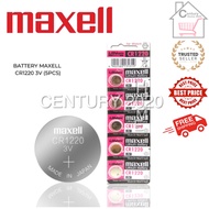 MAXELL Lithium Battery CR1220 Original 5pcs/pack