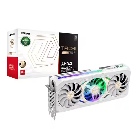 [Game Coupon Offer/Photo Review 10,000] Asrock Radeon Rx 9070 Xt Taichi White Oc D6 16Gb Daren Citys