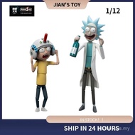 S403 Fanle Culture DC1022 1/12 Rick and Morty Action Figure Figure IIFH
