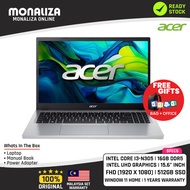 Acer Aspire GO 15 Laptop (AG15-31P-36LC) INTEL CORE I3-N305 INTEL UHD GRAPHICS