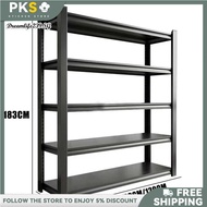 Heavy Duty Rack Bomb Storeroom Kitchen Storage Shelf Organiser Warehouse Boltless Shelf Metal Shelf 