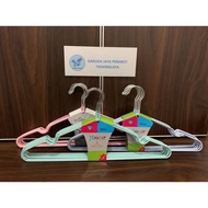 GANTUNGAN Adult Clothes Hanger 42 CM Stainless Steel Hanger/, 10 pcs