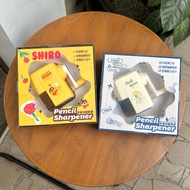 Crayon Sinchan Snoopy Pencil Sharpener Cartoon Character School Supplies Children's Sharpener Unique