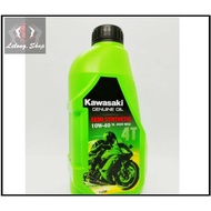 Kawasaki Semi Synthetic 10W-40 4T Engine Oil 100% Original 1L Minyak Hitam