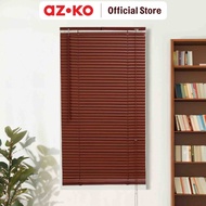 Forhom 40x180 Cm I 60x180 Cm I 90x180 cm I 120x220 cm Venetian Blind 25 Mm - Teak Chocolate