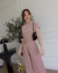 MYT x Joobs Studio : [JB9] : PillowTalk Set เซ็ต 2 ชิ้น เสื้อ+กางเกงเอวสูง