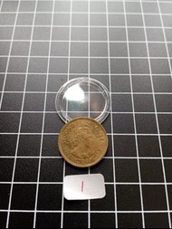 1980 香港 大一毫 10c 特年銅幣