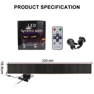 24V รถบรรทุก Devil Eye Light   LED Matrix Pixel แผงสไตล์ APP