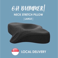 [HH] Oh Bummer! Neck Stretch Pillow - Contour Memory Foam Orthopedic Sleeping Pillow Cervical Neck S