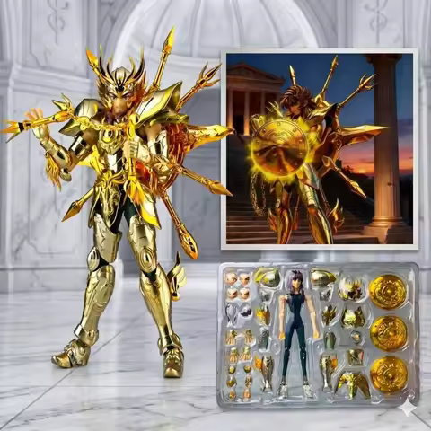 【9-Hours Shipping】CS Saint Seiya MythClothEXDohkoLibraSOGGoldSaintsPVCMetalArmorKnightsoftheZodiacAc