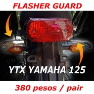 ▲Yamaha YTX 125 Flasher Guard Stainless Pair✫。 accessories 。