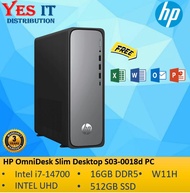 HP Slim S03-0002D / S03-0003d / S03-0018d / S03-0047d / S03-0045d PC (I5-14400 / I3-14100 / I7-147