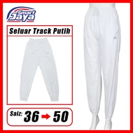 White Long Track Pants Unisex/ Adult Track Pants Jogging Pants 3708