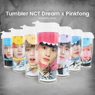 NCT Dream x Pinkfong Tumbler - Unofficial KPOP Merchandise Drinking Bottle Mark Jaemin Jeno Haechan 