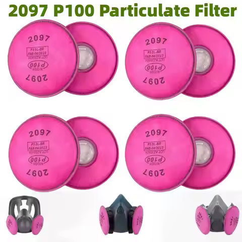 Dust Mask AccessoryCarpenter Painting Spray Industry 2097 Particulate Filter P100 For 6200 6800 7502
