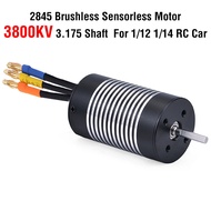 Rocket 2845 Waterproof Brushless Sensorless Motor 3100KV 3800KV 4370KV 5000KV for WLtoys 12428 1/12
