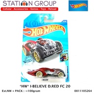 HW HOT WHEELS I-BELIEVE DARK RED FC 20HW
