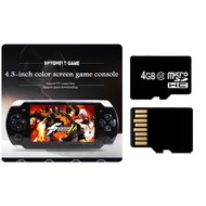 Máy chơi game cầm tay X6 màn hình 4.3 inch game NES-SNES-GBC-GBA-SMC tích hợp sẵn 1000 trò (máy mới 