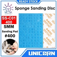 DSPIAE Sponge Sanding Pad 5mm 400 Self adhesive sponge sanding disc [SS-C01-400] Refill Sanding Pen 