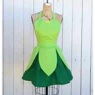 PLAIN TINKERBELL APRON Movie Character Apron Disney Apron Kitchen Apron KIDS ADULTS