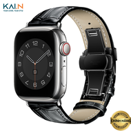 Dây Da Cho Apple Watch Ultra 2 / 1 Apple Watch Series 9-1/SE/SE 2022  Da Bò Thật Cao Cấp Kai.N Bambo