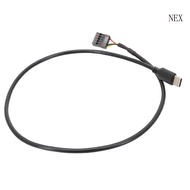 NEX USB 9Pin to USB C Secondary Screen PC LCD Screen 9Pin USB Cable Adapter