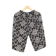 Celana Pendek Pria Dewasa Santai 3/4 Jumbo Batik Kasik Modern