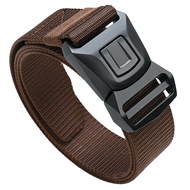 Wholesale nylon belts in stock Canvas Belt for Men with Buckle, Tactical Simple Jeans Belt HR7Y