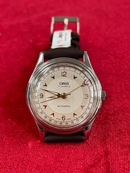 ORIS 574 Automatic 17 jewels เข็มชี้วันที่ก้ามปู นาฬิกาผู้ชาย นาฬิกามือสองของแท้