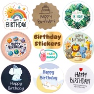 [LIL BUBBA] HAPPY BIRTHDAY STICKERS - 16/24 PCS SET