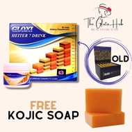 Gloxi Height Enhancer (HEITER 7) Health Drink AND GET FREE 1 MASSAGE CREAM (NEW PACKAGING) Authentic