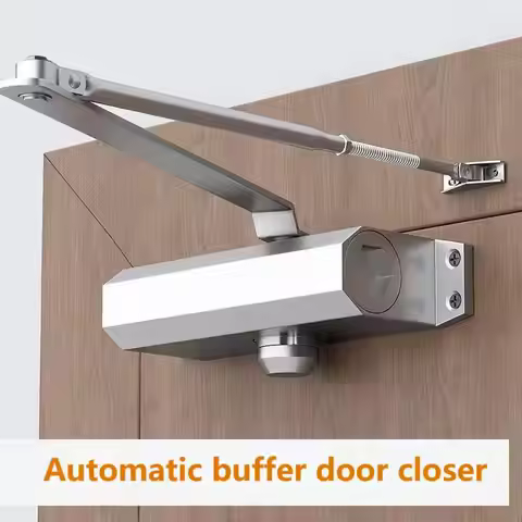 Automatic door closer channel door hydraulic door closer iron door unit main door automatic door clo