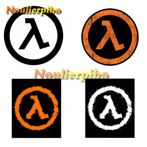 Half-Life Lambda Symbol Car Sticker Scratch Resistant Vinyl Auto Parts Trunk Decoration Motorcycle H