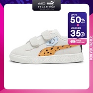 PUMA KIDS - รองเท้าผ้าใบเด็ก Suede Classic Mix Match สีขาว - FTW - 39251901