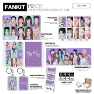 FANKIT TWICE THIS IS FOR 26 ITEMS KPOP UNOFFICIAL JIHYO NAYEON MOMO SANA MINA DAHYUN CHAEYOUNG TZUYU
