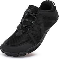 Mens Hiking Sneakers Wide Minimalist Barefoot Shoes Mens Walking Sneakers Trail Shoes Zero Drop Sole