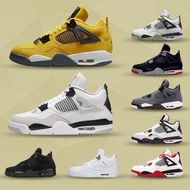 AJ4 Electric Mother  Electric Mother Black Cement Paris Basketball Shoes Joe 4 Mandarin Duck AJ3 Air