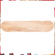 8Inch 8-Layer Maple Blank Double Concave Skateboards Natural Skate Deck Board Skateboards Deck Wood 