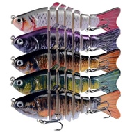 1pc/5pcs 7-Segment Lure, Includes Plastic Hard Bait, Each 3.94 Inches 15.5G Multi-Segment Lure With 