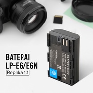 REPLIKA [Warung Motret] Canon EOS 5D LP-E6/E6N 2650mAh Camera Battery (1:1 Replica)
